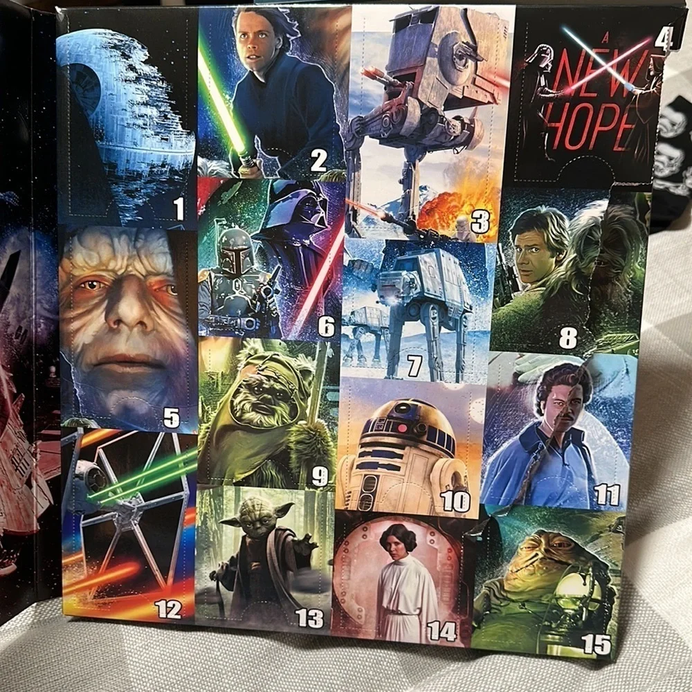 Star Wars 15 Days of Socks Gift Box Low Cut & Crew